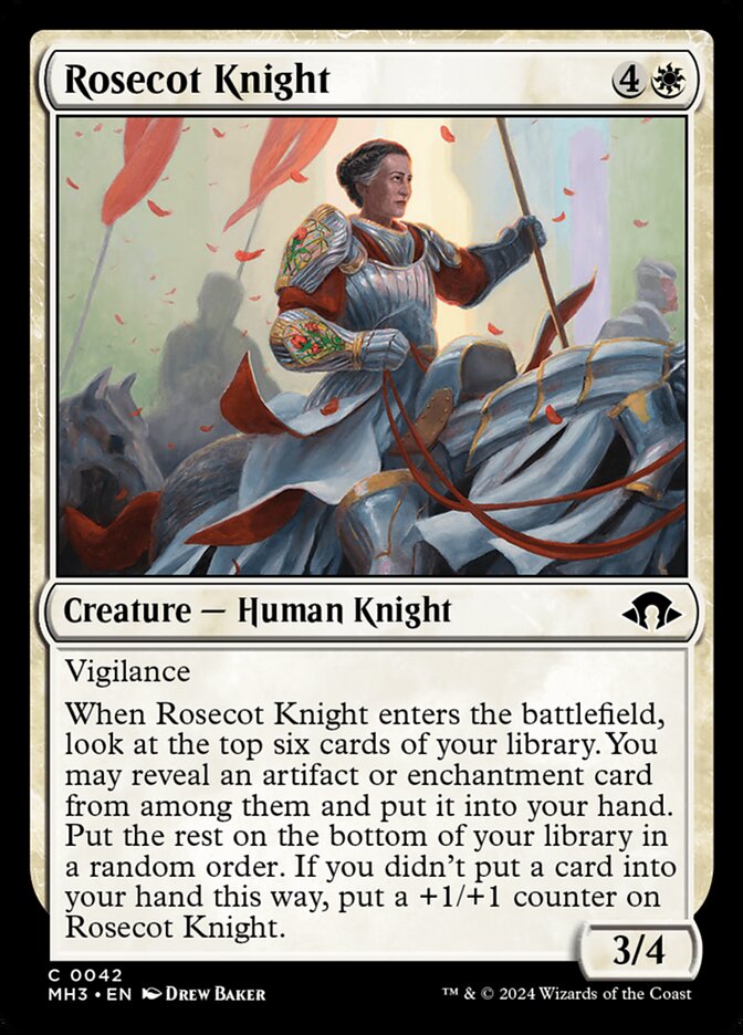 Rosecot Knight [Modern Horizons 3] (42)