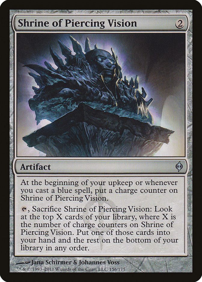 Shrine of Piercing Vision [New Phyrexia] (156)