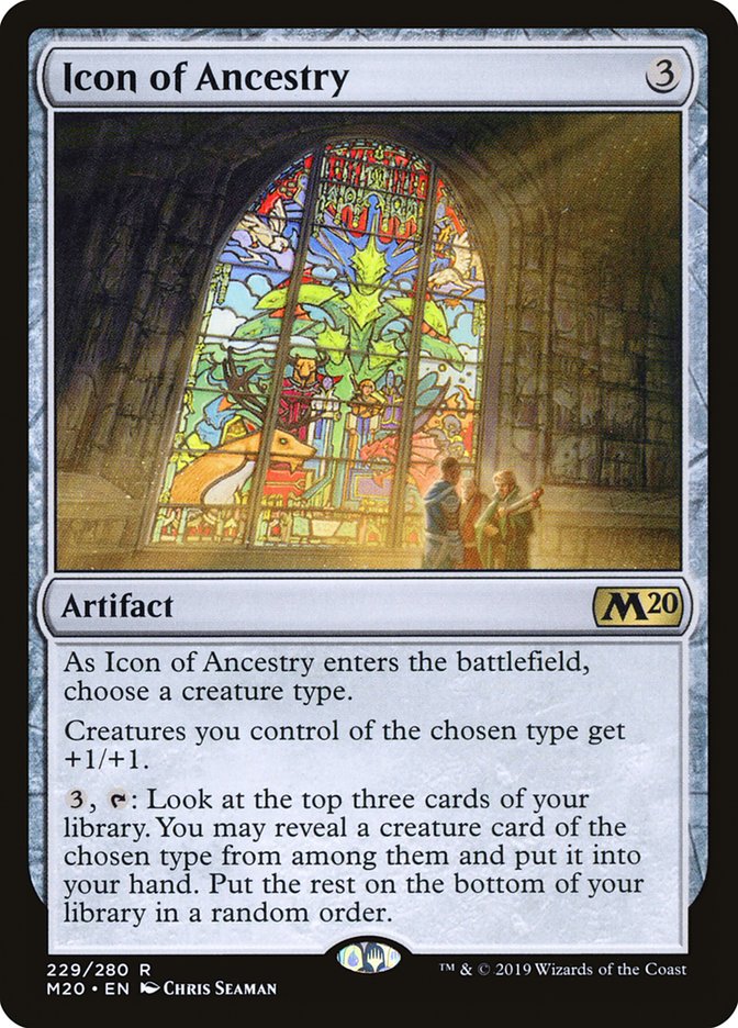 Icon of Ancestry [Core Set 2020] (229)