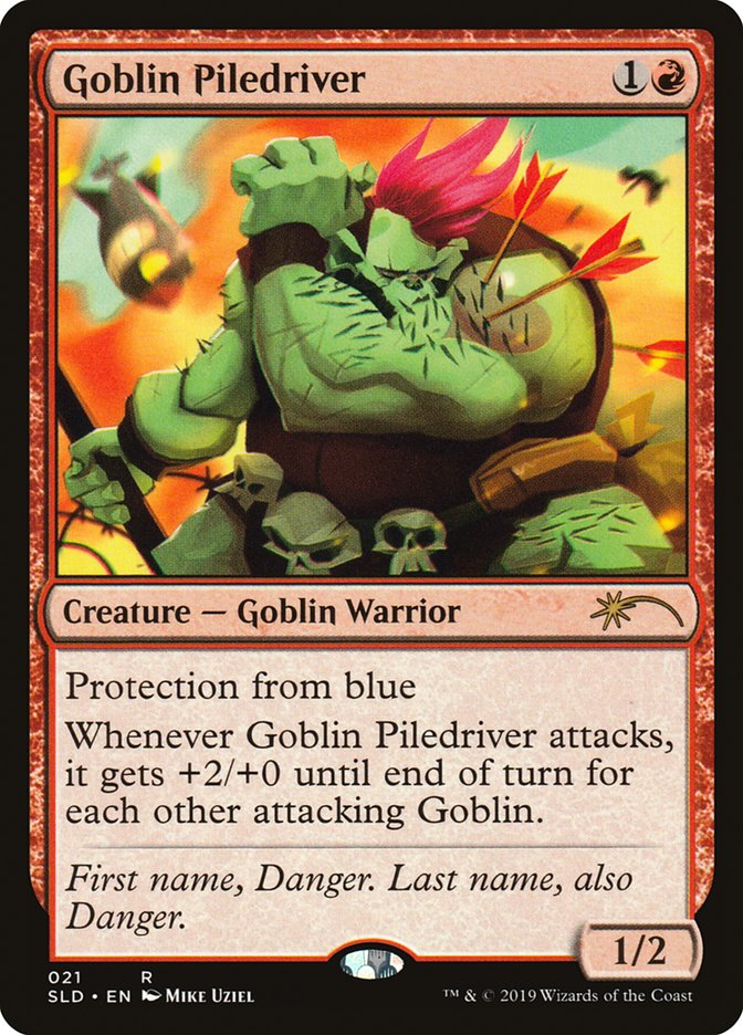 Goblin Piledriver [Secret Lair Drop] (21)