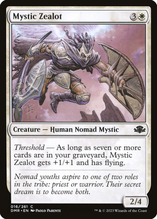 Mystic Zealot [Dominaria Remastered] (16)