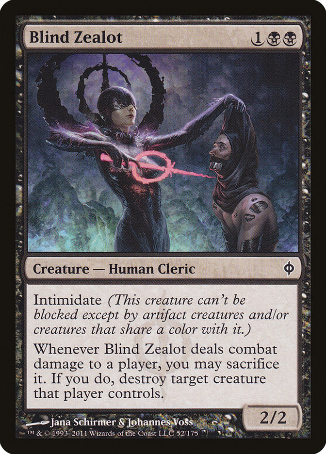 Blind Zealot [New Phyrexia] (52)