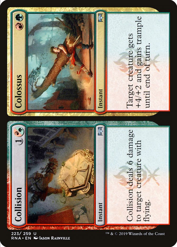 Collision // Colossus [Ravnica Allegiance] (223)