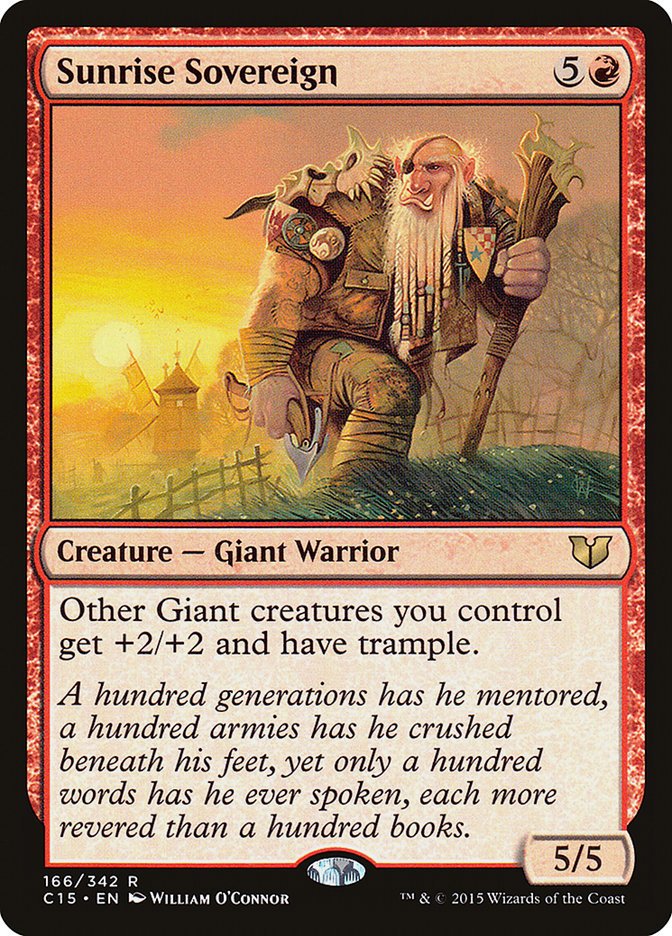 Sunrise Sovereign [Commander 2015] (166)