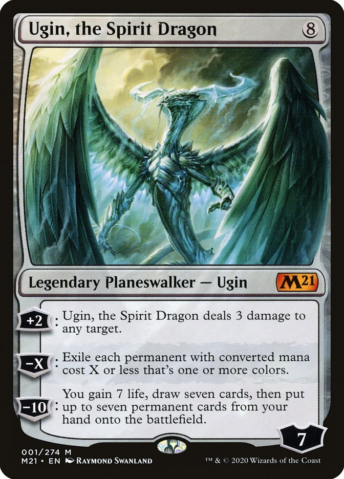 Ugin, the Spirit Dragon [Core Set 2021] (1)