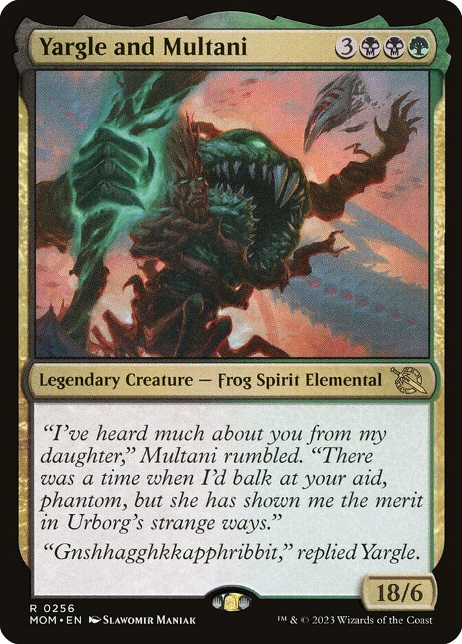 Yargle and Multani [March of the Machine] (256)