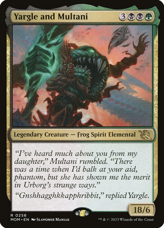 Yargle and Multani [March of the Machine] (256)