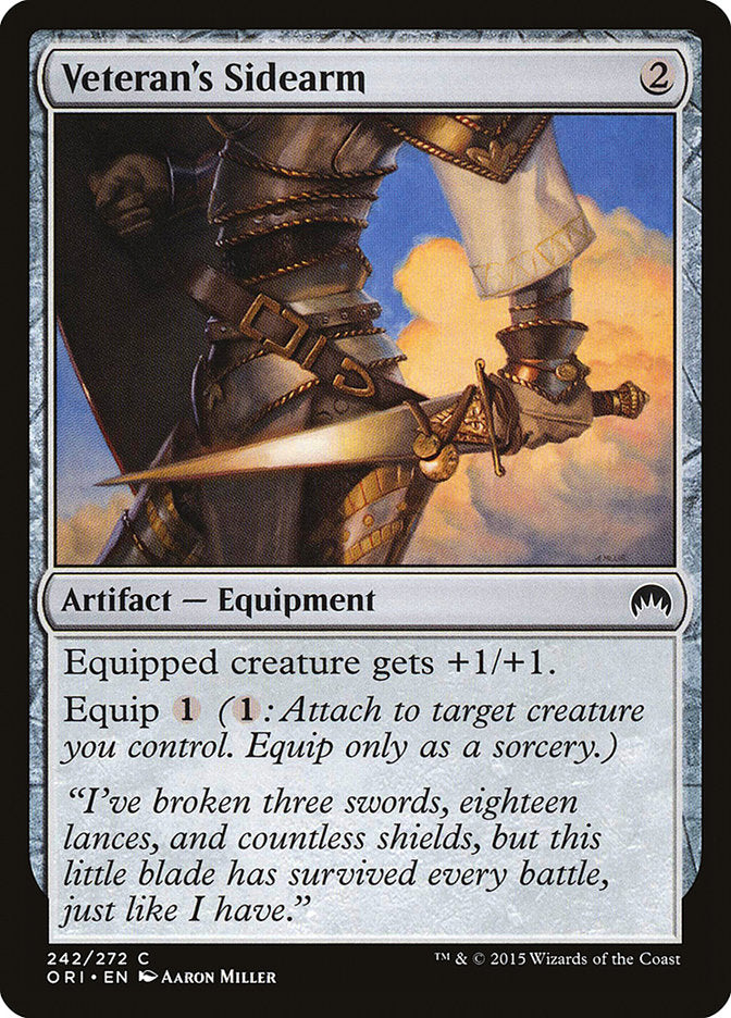 Veteran's Sidearm [Magic Origins] (242)