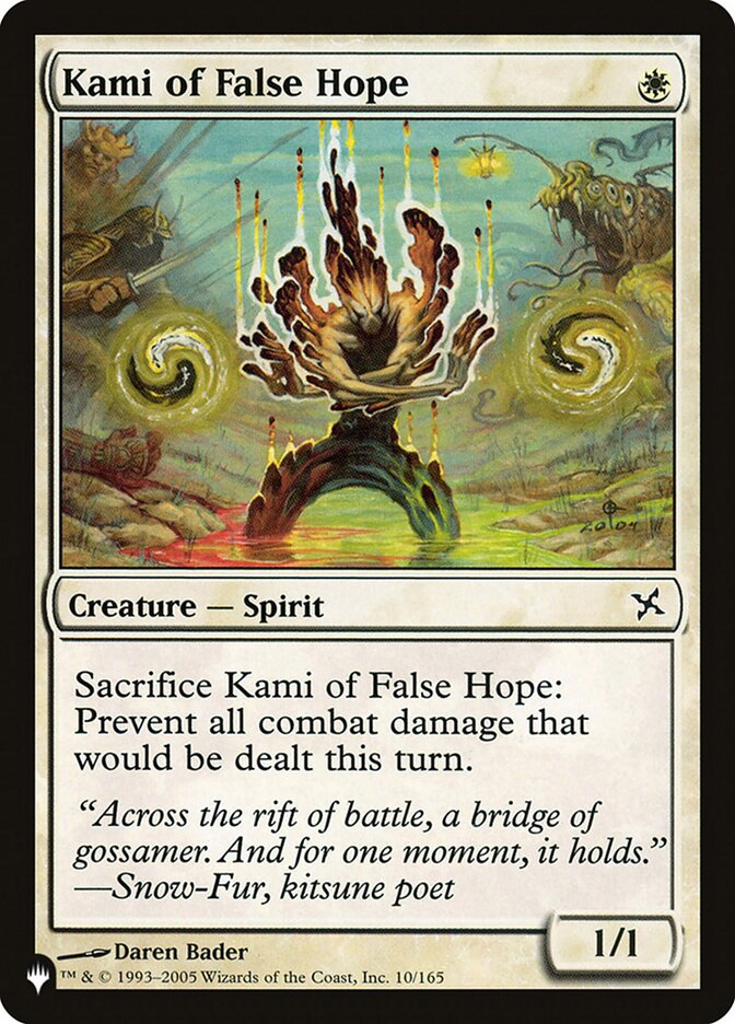 Kami of False Hope [The List] (BOK-10)