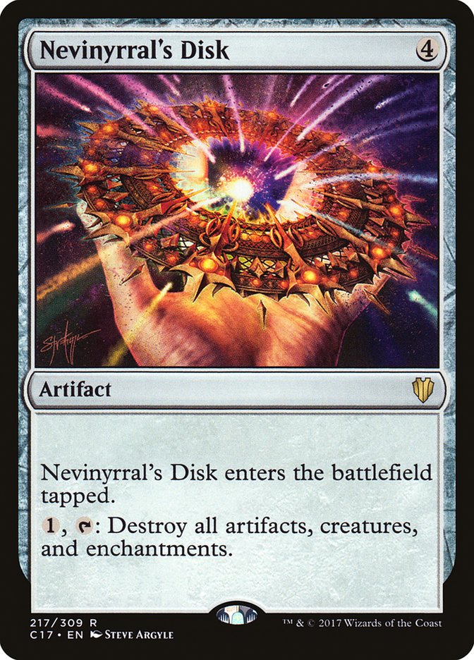 Nevinyrral's Disk [Commander 2017] (217)