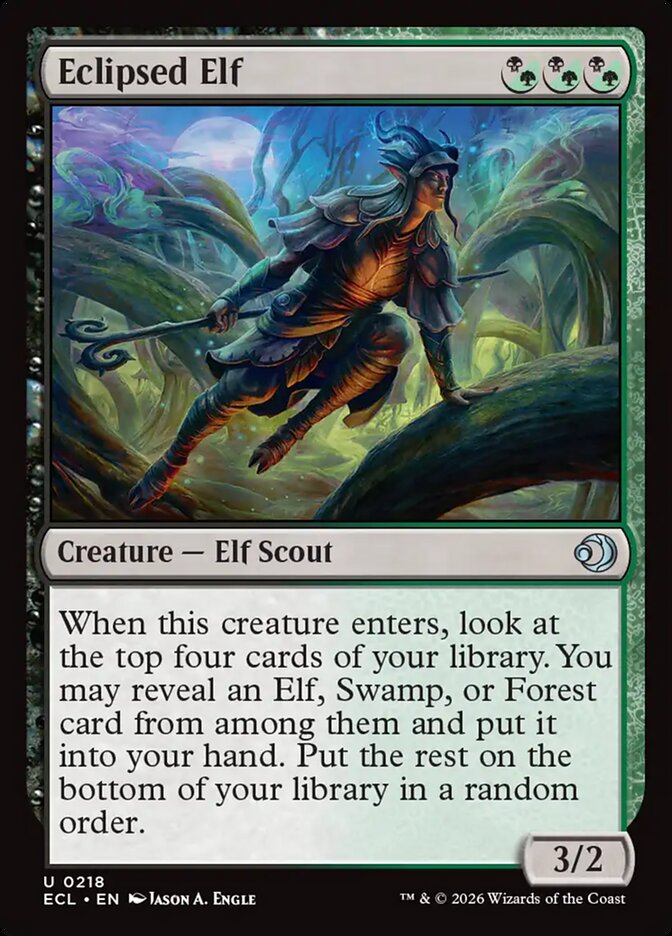 Eclipsed Elf [Lorwyn Eclipsed] (336)