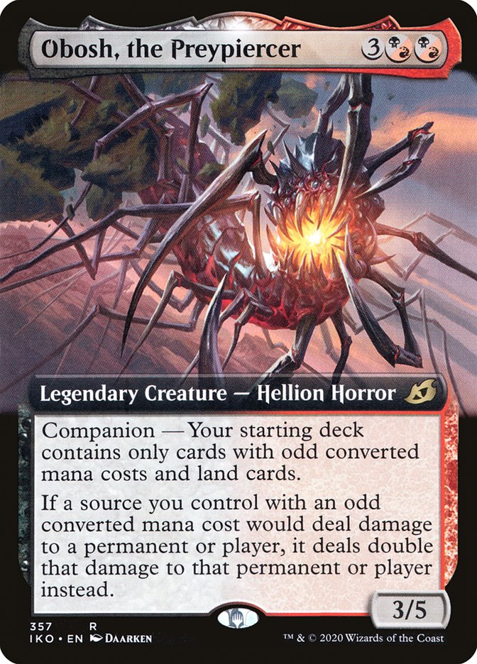 Obosh, the Preypiercer [Ikoria: Lair of Behemoths] (357)