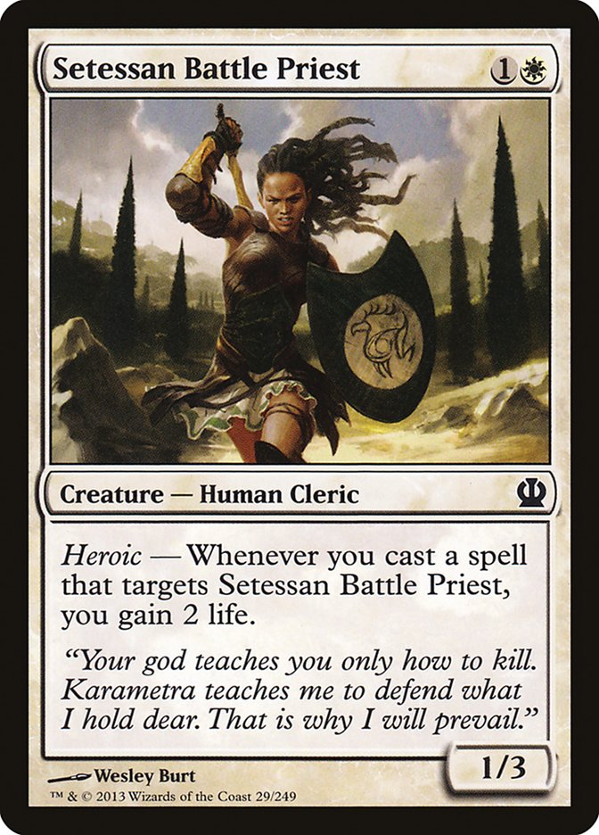 Setessan Battle Priest [Theros] (29)
