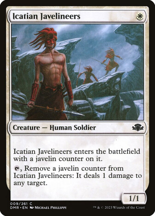 Icatian Javelineers [Dominaria Remastered] (9)