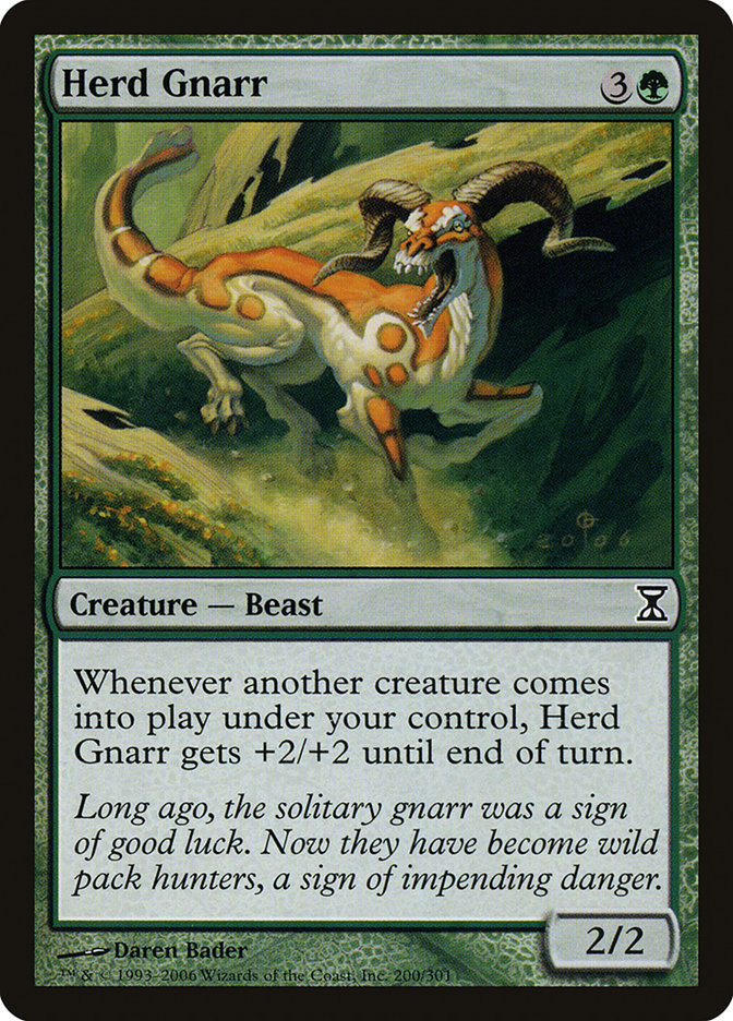 Herd Gnarr [Time Spiral] (200)