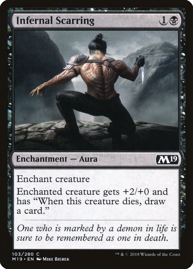 Infernal Scarring [Core Set 2019] (103)