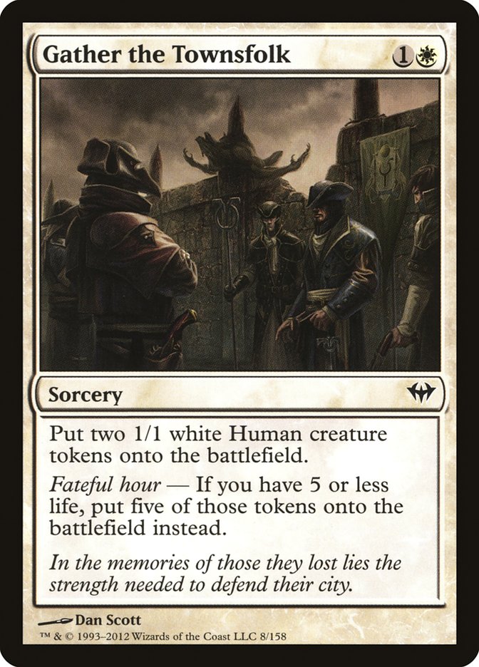 Gather the Townsfolk [Dark Ascension] (8)
