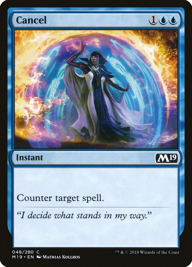 Cancel [Core Set 2019] (48)
