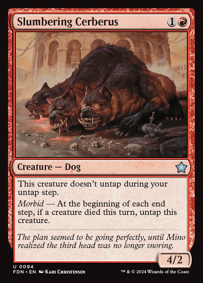 Slumbering Cerberus [Foundations] (94)