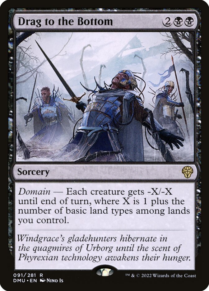 Drag to the Bottom [Dominaria United] (91)