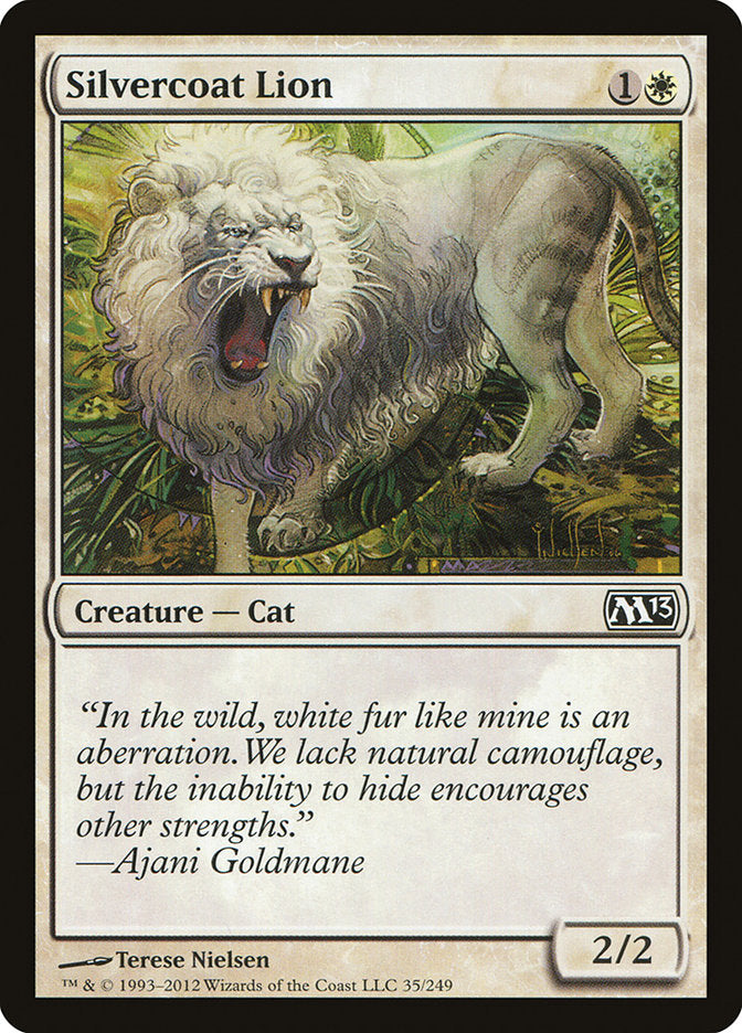 Silvercoat Lion [Magic 2013] (35)
