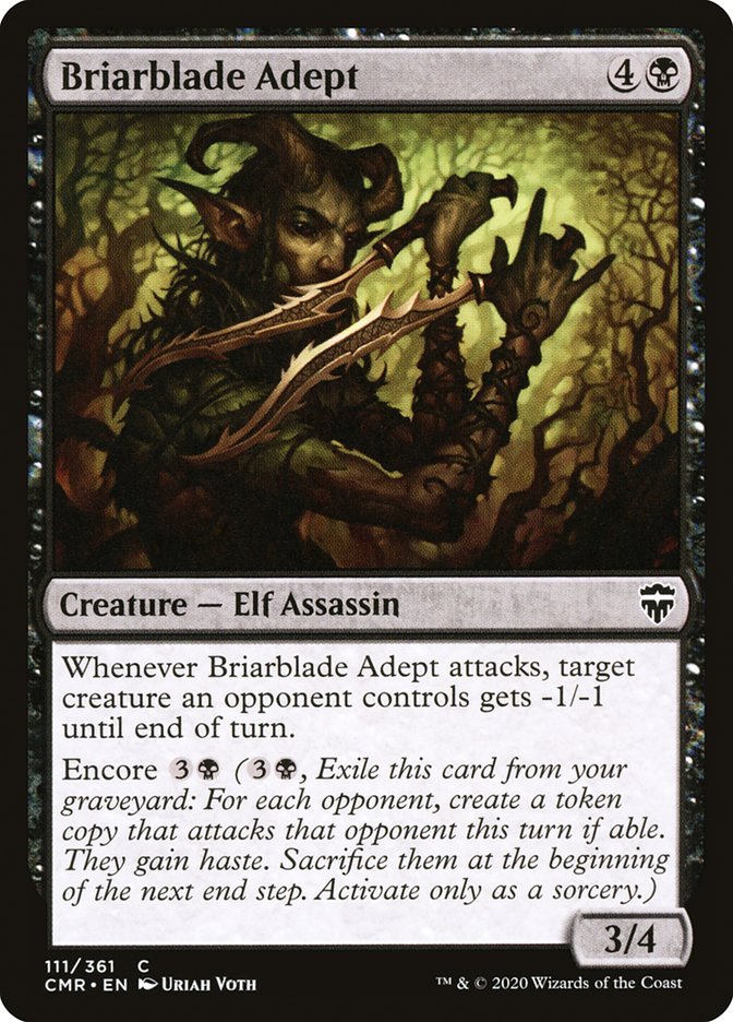 Briarblade Adept [Commander Legends] (111)