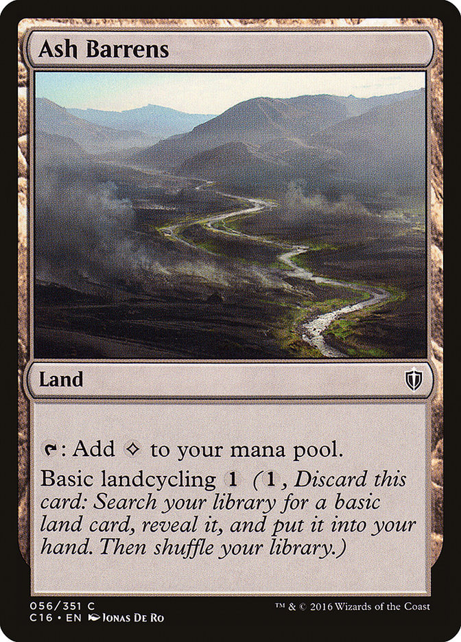 Ash Barrens [Commander 2016] (56)
