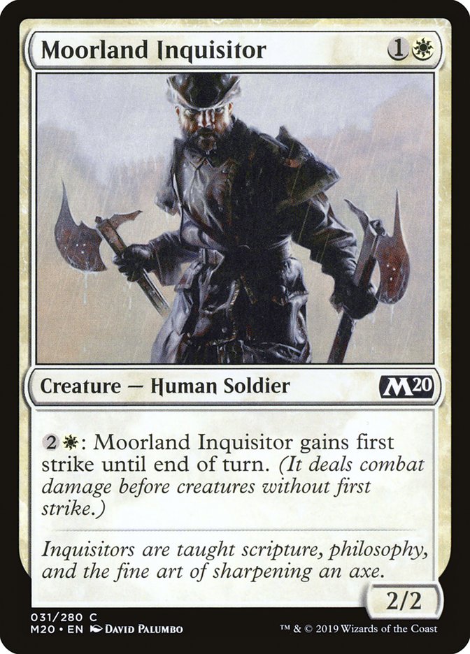 Moorland Inquisitor [Core Set 2020] (31)