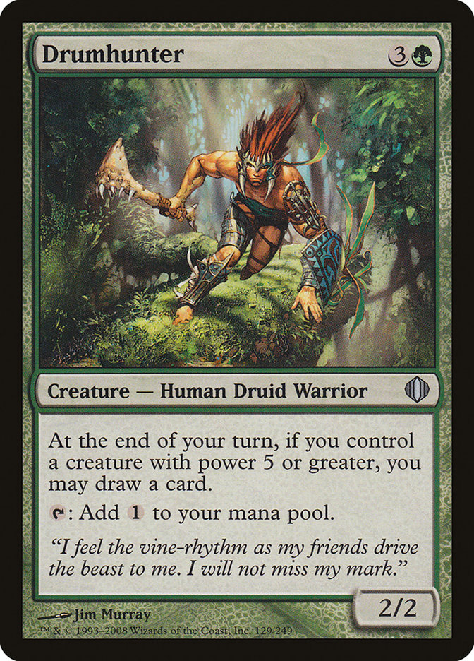 Drumhunter [Shards of Alara] (129)