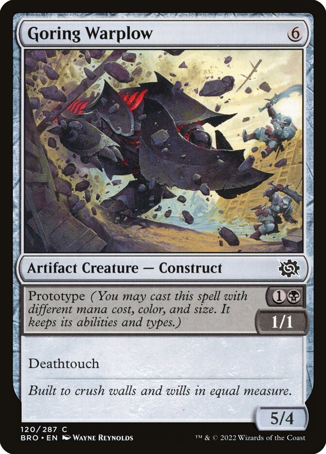Goring Warplow [The Brothers' War] (120)