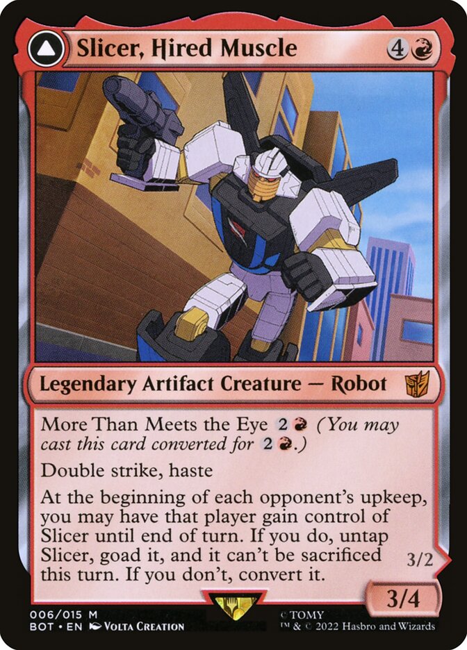 Slicer, Hired Muscle // Slicer, High-Speed Antagonist [Transformers] (6)