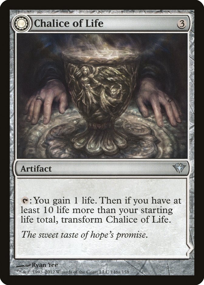 Chalice of Life // Chalice of Death [Dark Ascension] (146)
