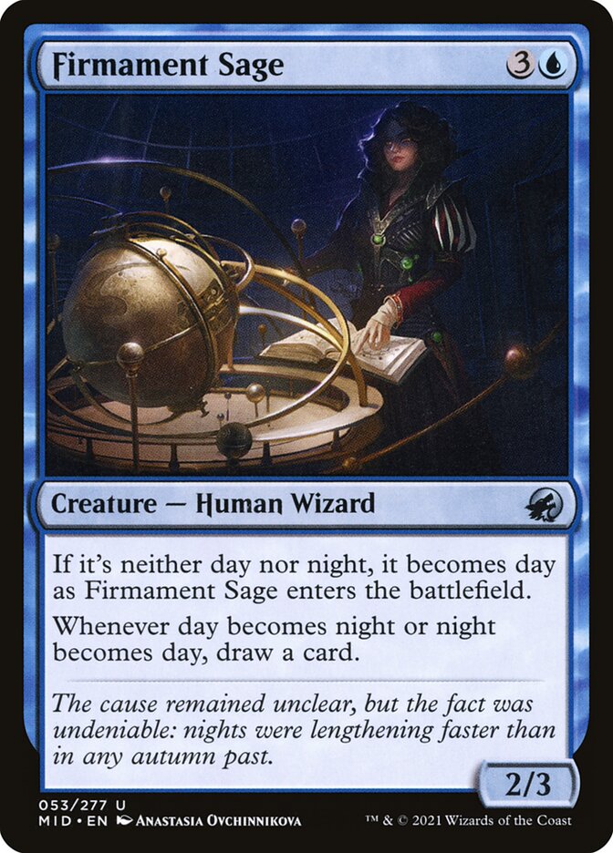Firmament Sage [Innistrad: Midnight Hunt] (53)