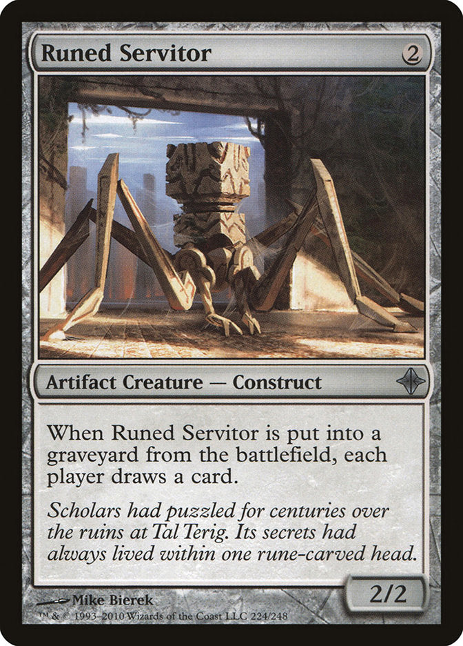 Runed Servitor [Rise of the Eldrazi] (224)