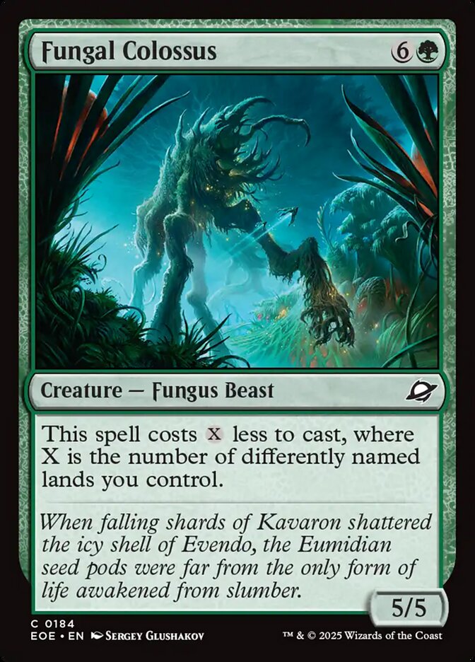 Fungal Colossus [Edge of Eternities] (184)