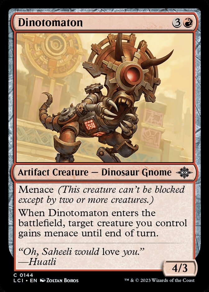 Dinotomaton [The Lost Caverns of Ixalan] (144)