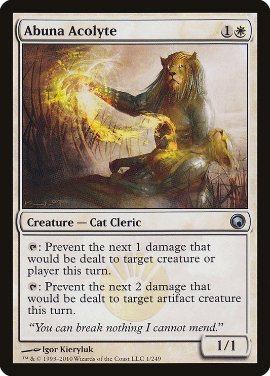 Abuna Acolyte [Scars of Mirrodin] (1)