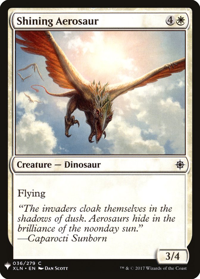 Shining Aerosaur [The List] (XLN-36)