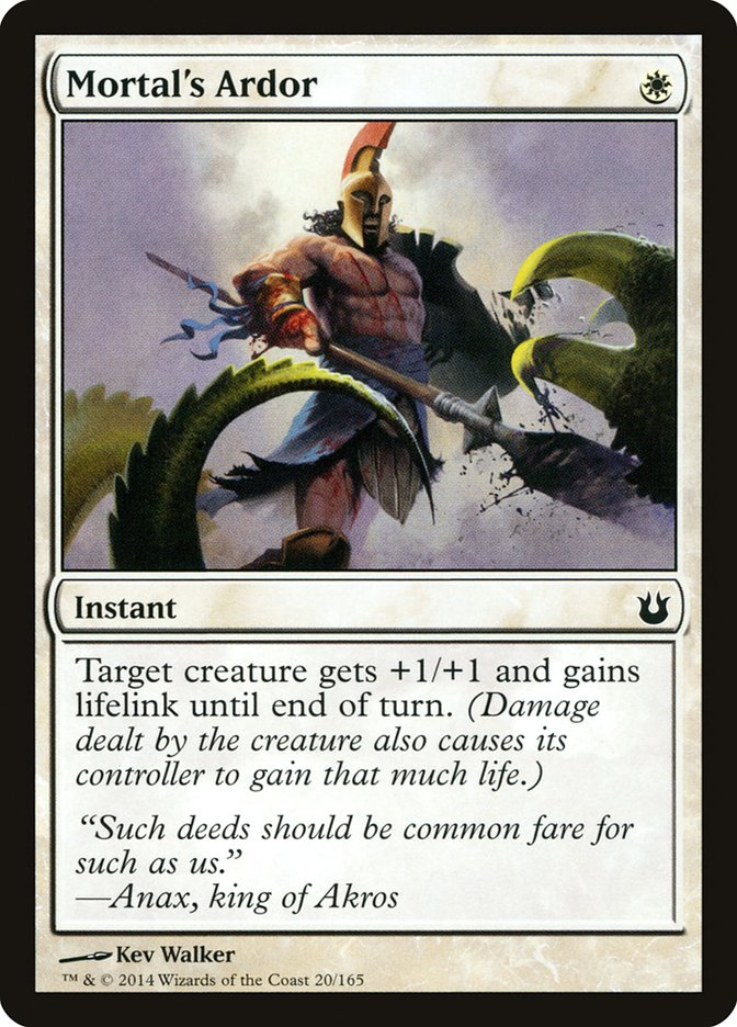 Mortal's Ardor [Born of the Gods] (20)