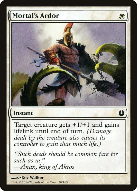 Mortal's Ardor [Born of the Gods] (20)