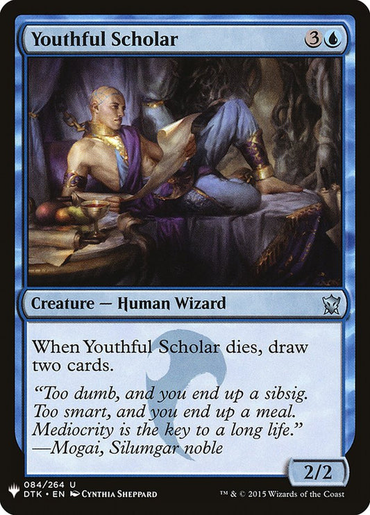 Youthful Scholar [The List] (DTK-84)