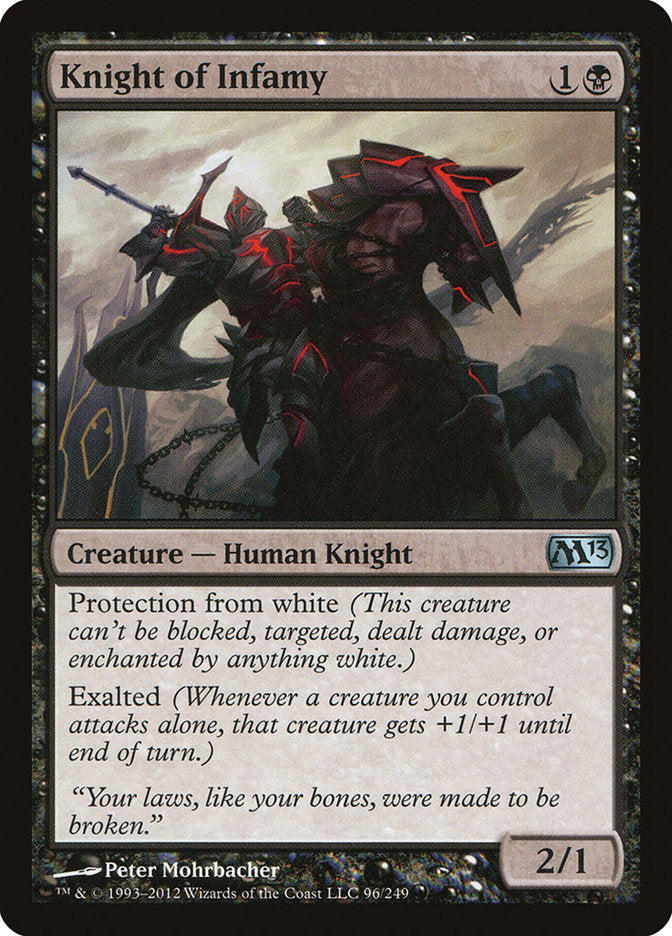 Knight of Infamy [Magic 2013] (96)