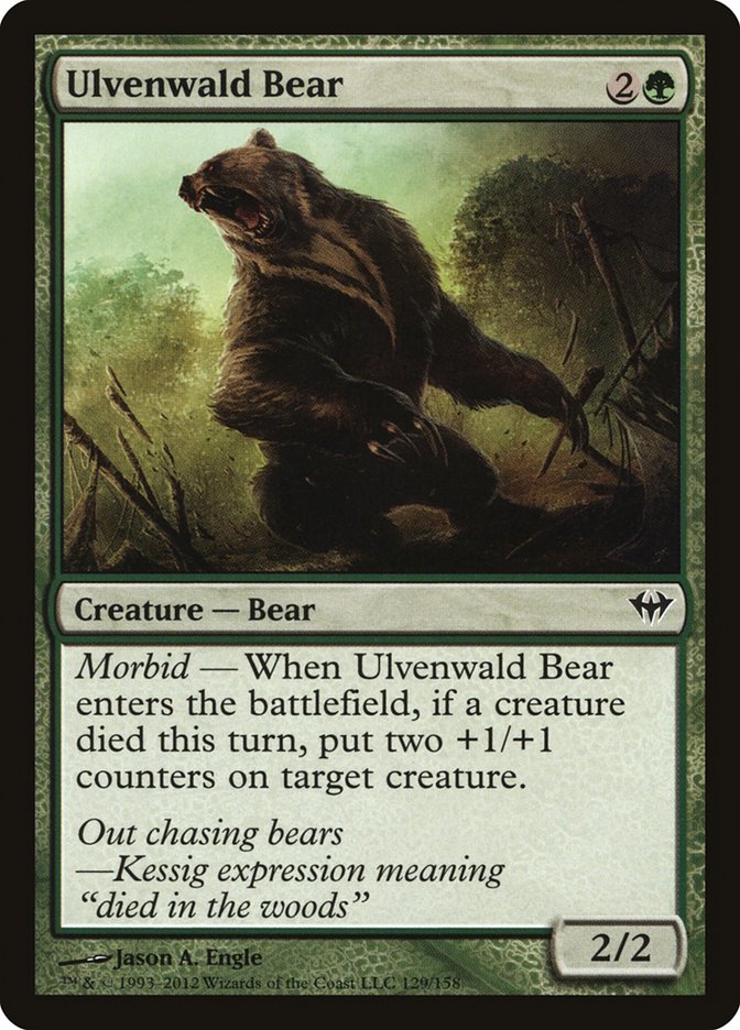 Ulvenwald Bear [Dark Ascension] (129)