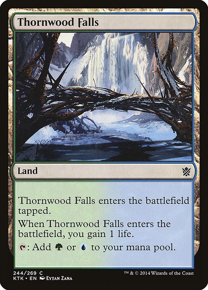 Thornwood Falls [Khans of Tarkir] (244)