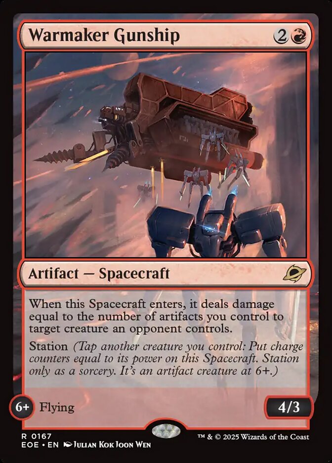 Warmaker Gunship [Edge of Eternities] (167)