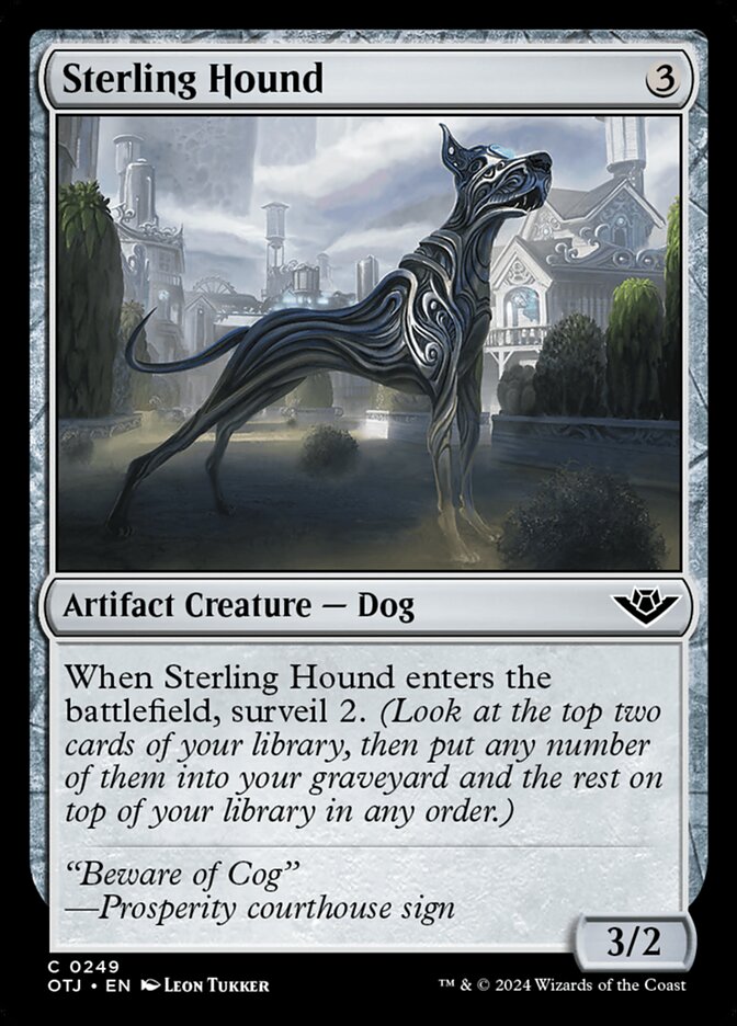 Sterling Hound [Outlaws of Thunder Junction] (249)