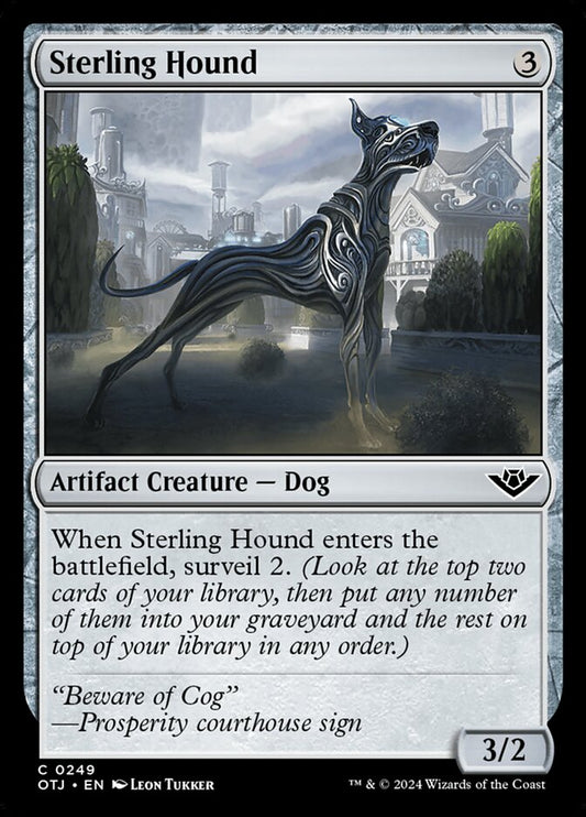 Sterling Hound [Outlaws of Thunder Junction] (249)