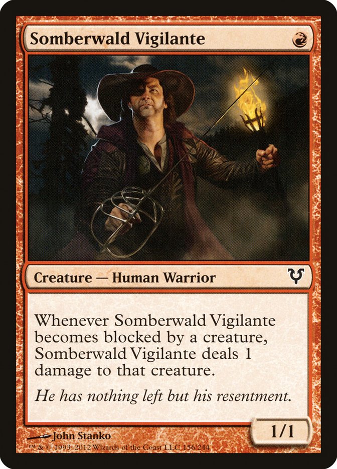 Somberwald Vigilante [Avacyn Restored] (156)