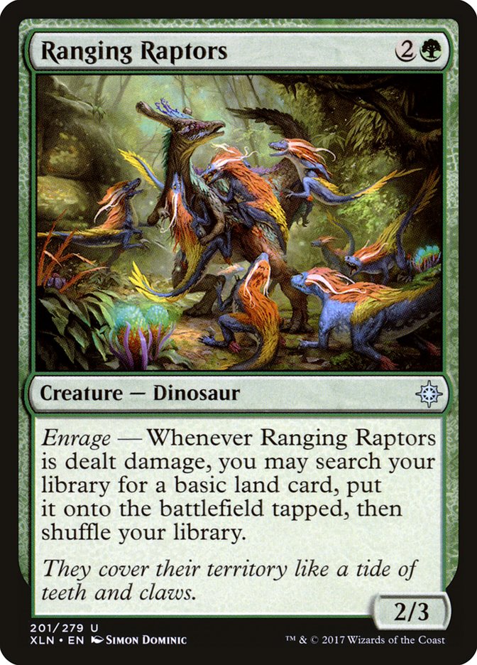 Ranging Raptors [Ixalan] (201)