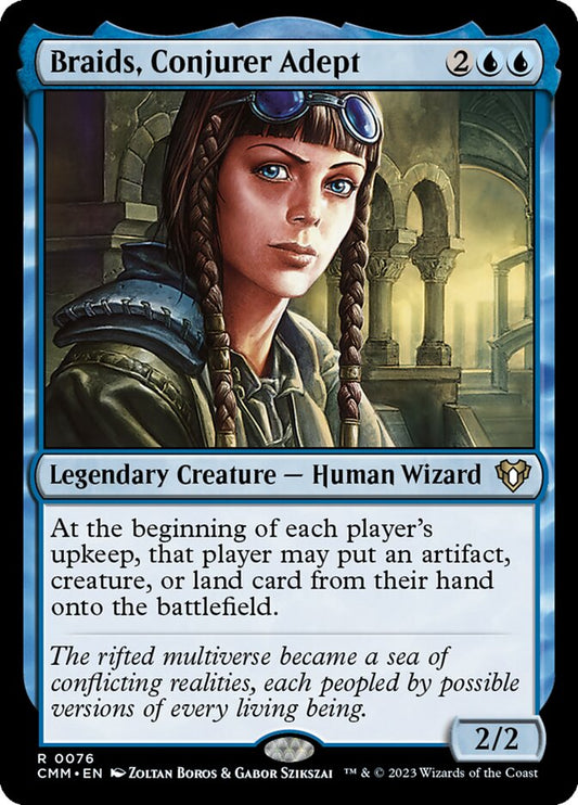Braids, Conjurer Adept [Commander Masters] (76)